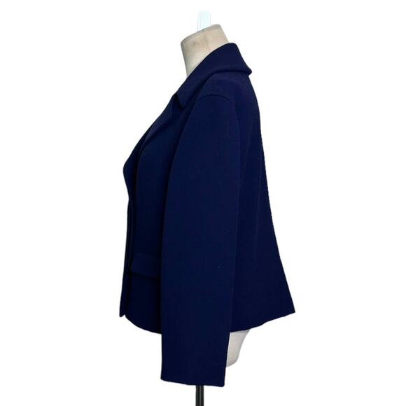 GIORGIO ARMANI Blue Virgin Wool Evening Jacket size 6 - Picture 7 of 9